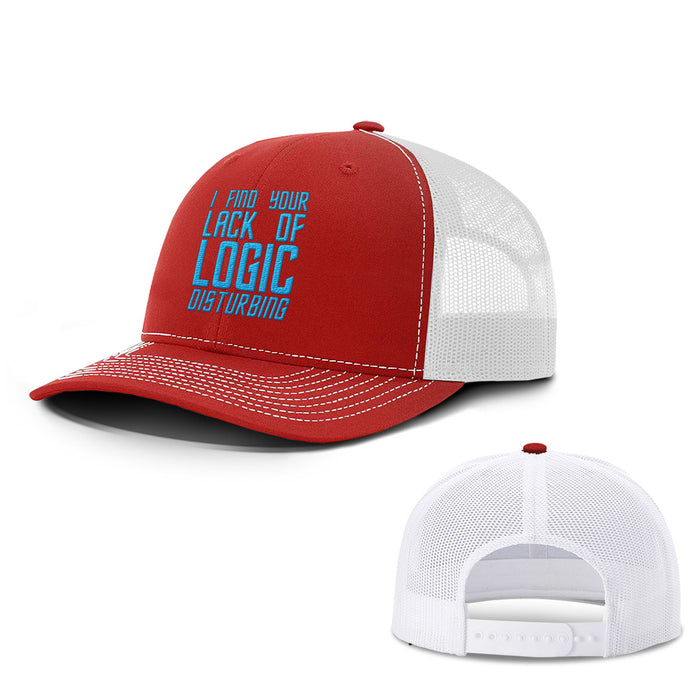 I Find Your Lack of Logic Disturbing Hats - BustedTees.com