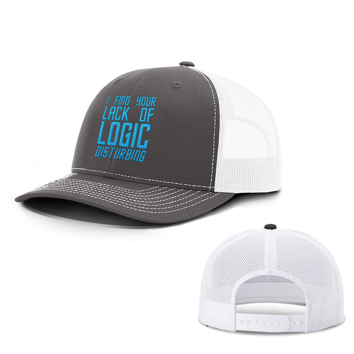 I Find Your Lack of Logic Disturbing Hats - BustedTees.com