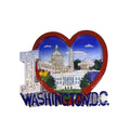 I Heart DC Ceramic Magnet