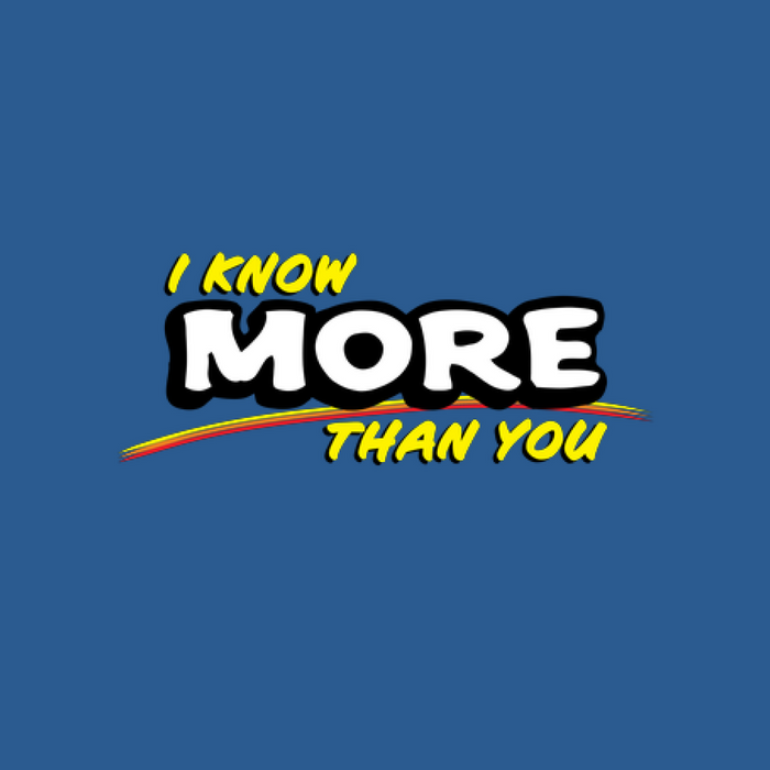 I Know More Than You Baby One-Piece