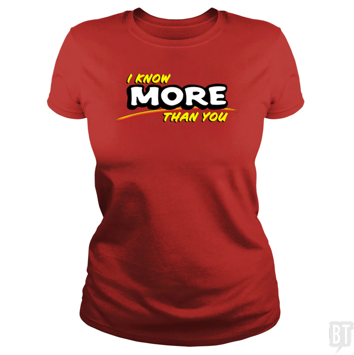 Classic Ladies Tee / Red / S