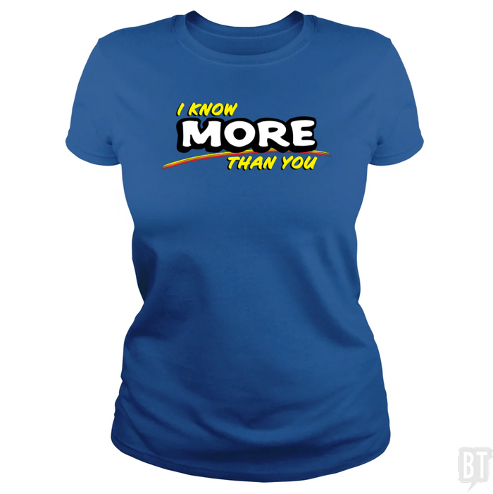 Classic Ladies Tee / Royal Blue / S