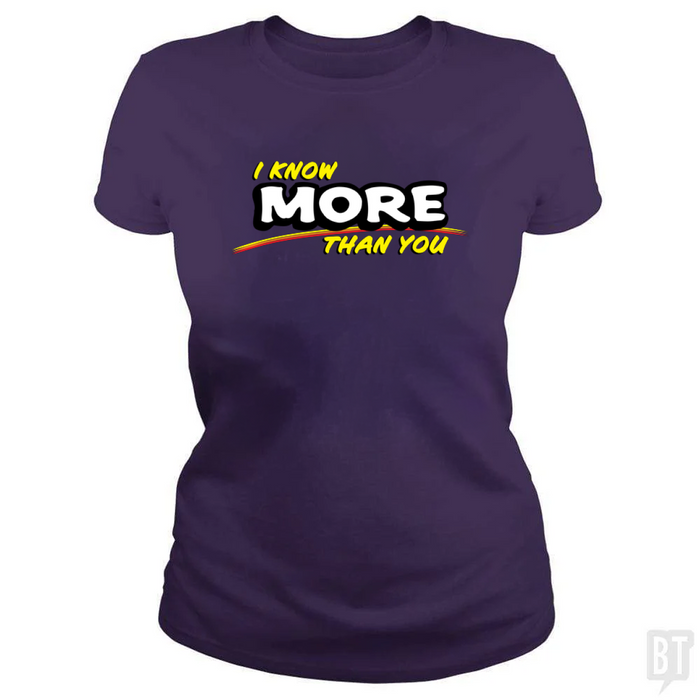 Classic Ladies Tee / Purple / S