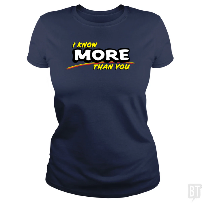 Classic Ladies Tee / Navy Blue / S