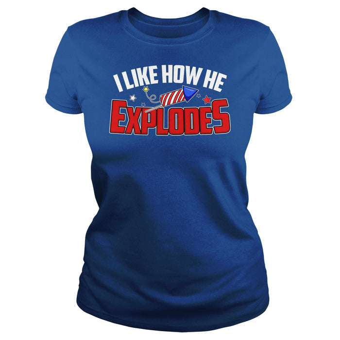 Classic Ladies Tee / Royal Blue / S