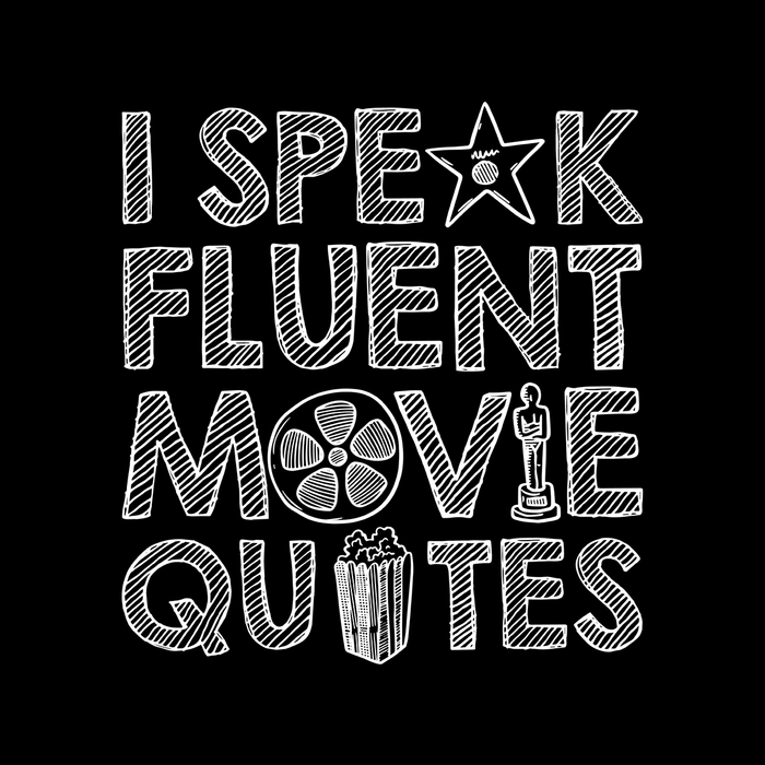 I Speak Fluent Movie Quotes Kids Shirt