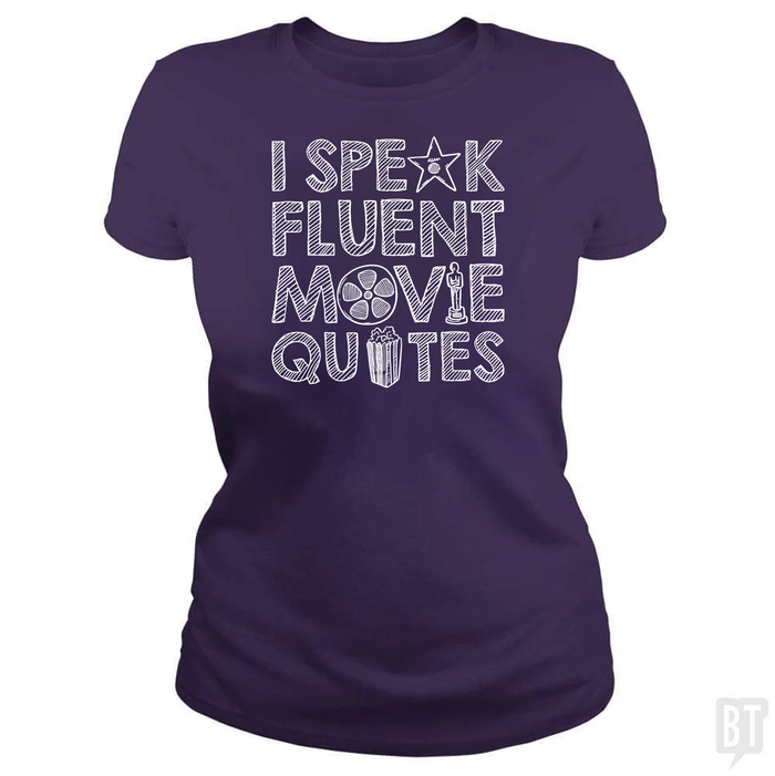 Classic Ladies Tee / Purple / S