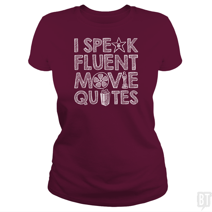 Classic Ladies Tee / Maroon / S