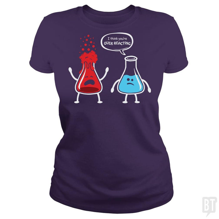 Classic Ladies Tee / Purple / S