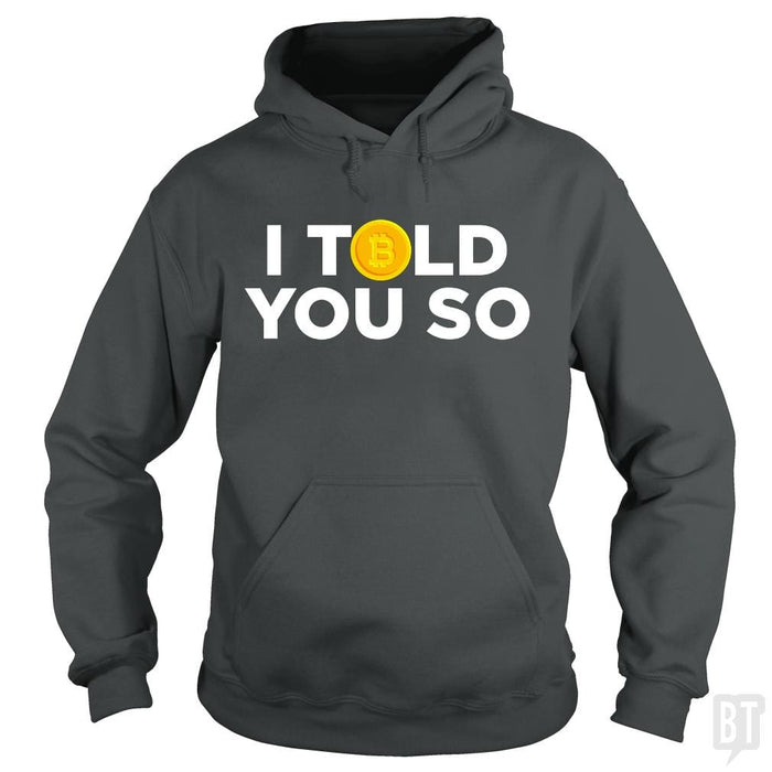 SunFrog-Busted Funky Hippo Hoodie / Dark Heather / S I Told You So