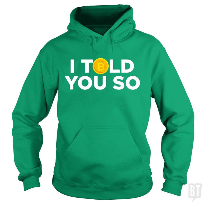 SunFrog-Busted Funky Hippo Hoodie / Irish Green / S I Told You So