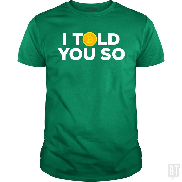 SunFrog-Busted Funky Hippo Classic Guys / Unisex Tee / Irish Green / S I Told You So