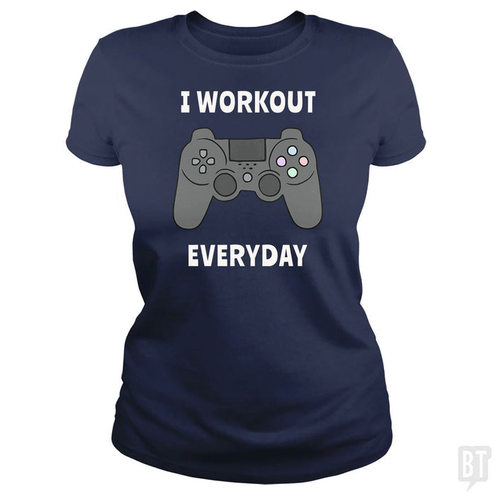 Classic Ladies Tee / Navy Blue / S