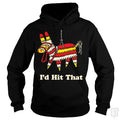 SunFrog-Busted BustedTees Hoodie / Black / S I'd Hit That