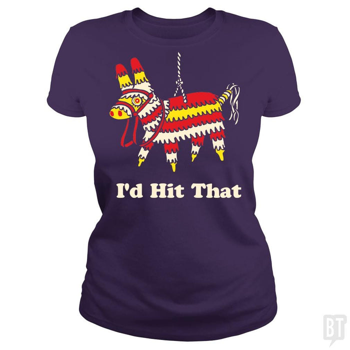 Classic Ladies Tee / Purple / S