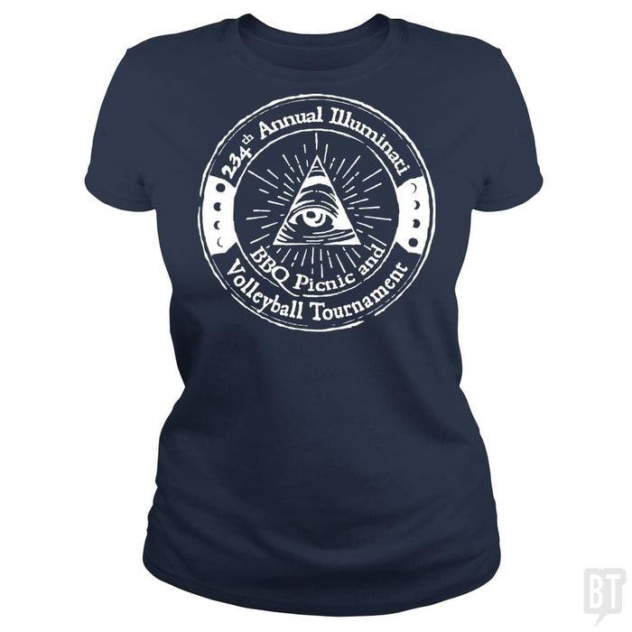 Classic Ladies Tee / Navy Blue / S