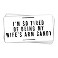 BustedTees.com Stickers I'm So Tired Vinyl Sticker