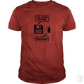 SunFrog-Busted PAMELA Classic Guys / Unisex Tee / Red / S I'm Your Father Noooo Funny