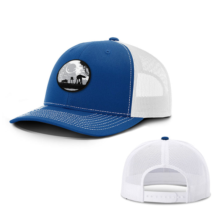Snapback Trucker / Royal Blue and White / One Size