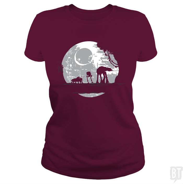 Classic Ladies Tee / Maroon / S