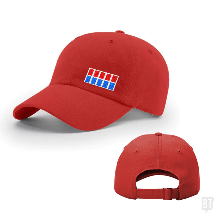 Dad Hat / Red / One Size