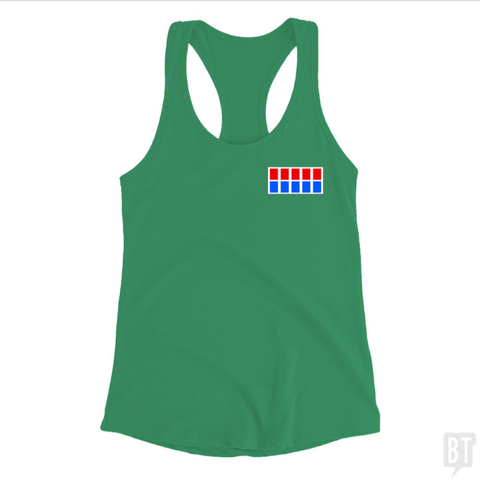 Women's Racerback Tank / Irish Green / S