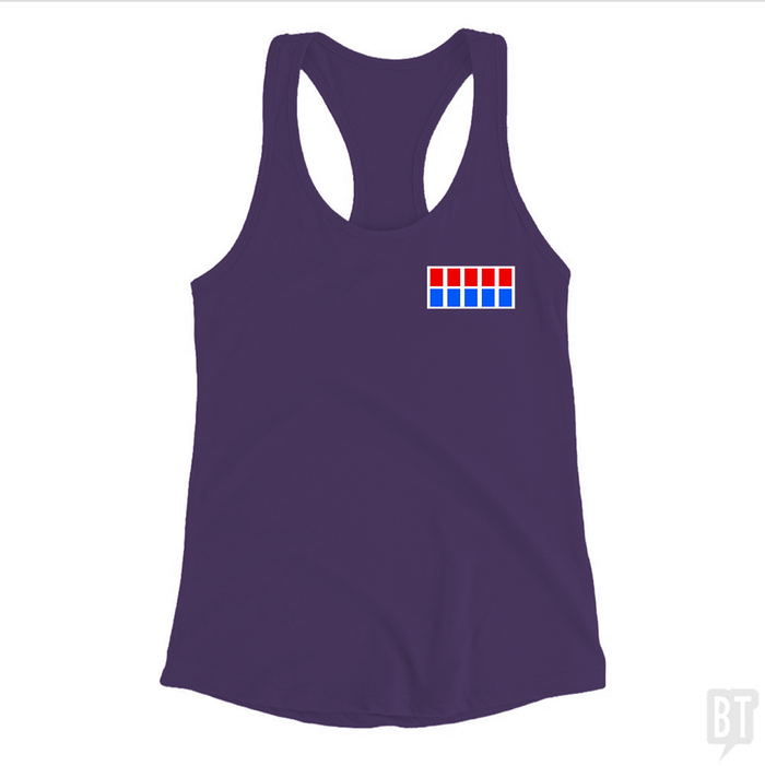 Women's Racerback Tank / Purple / S