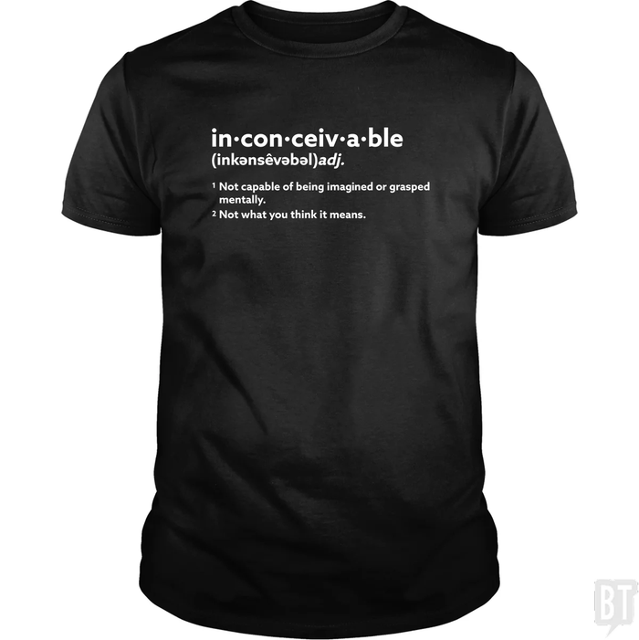 Inconceivable Definition