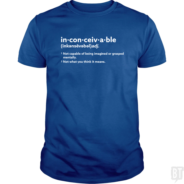 Classic Guys / Unisex Tee / Royal Blue / S