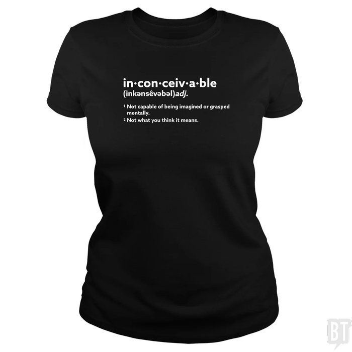 Classic Ladies Tee / Black / S