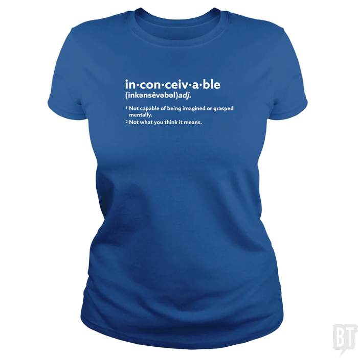 Classic Ladies Tee / Royal Blue / S