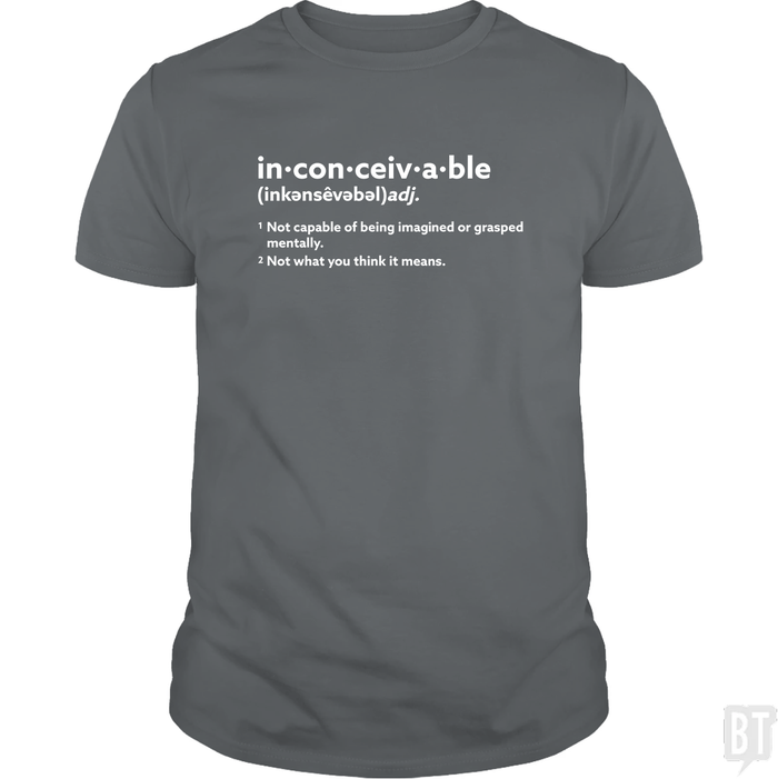 Inconceivable Definition