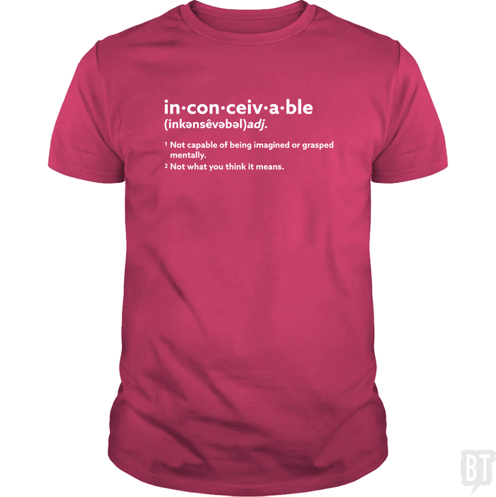 Inconceivable Definition
