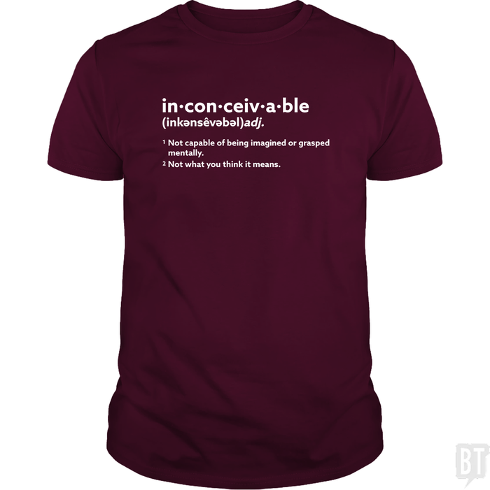 Inconceivable Definition