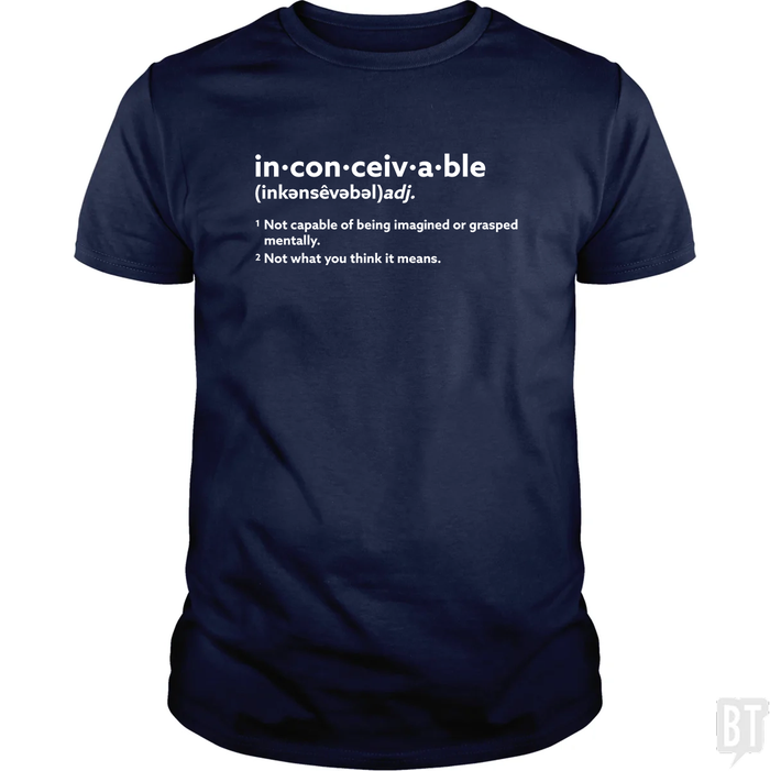 Inconceivable Definition