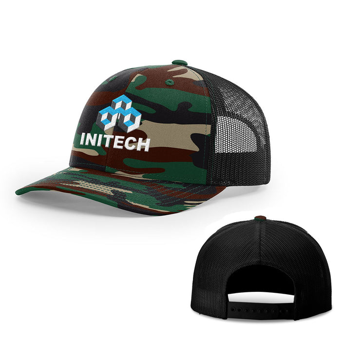 Snapback Trucker / Green Camo and Black / One Size