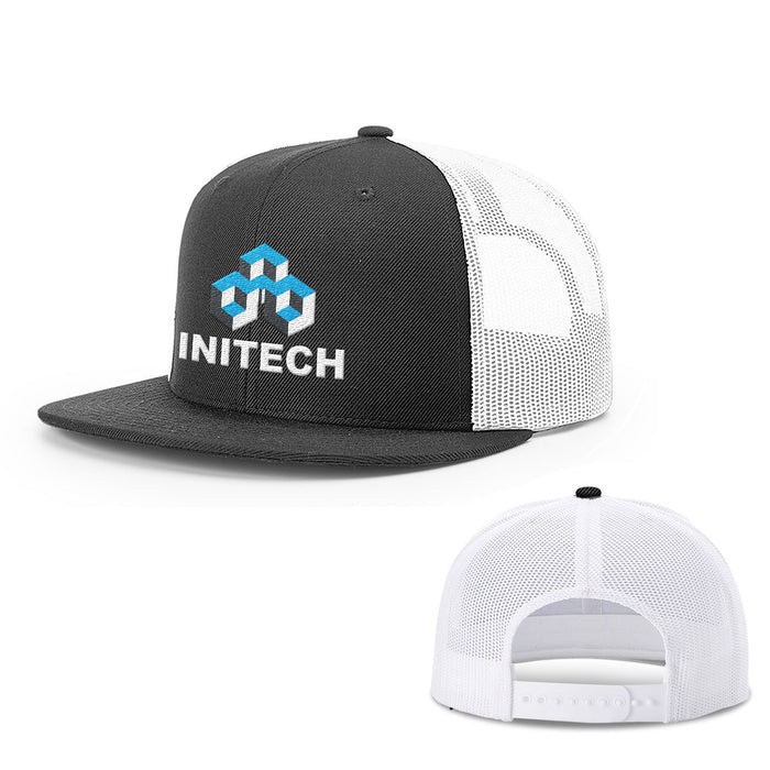 Snapback Flatbill / Black and White / One Size