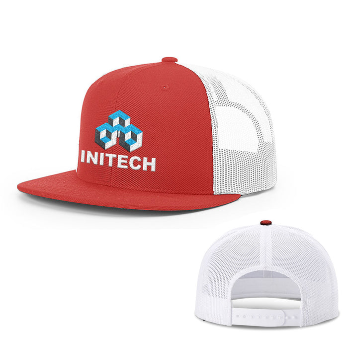 Snapback Flatbill / Red and White / One Size