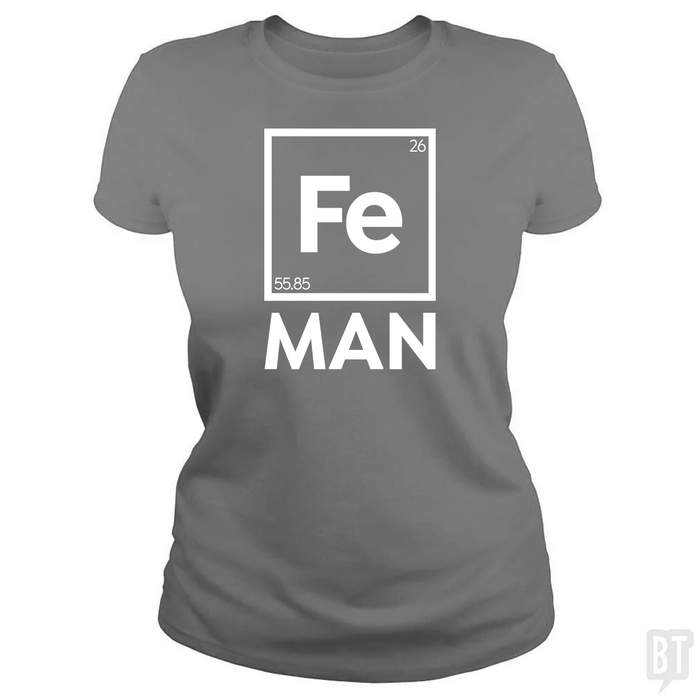 Classic Ladies Tee / Charcoal / S