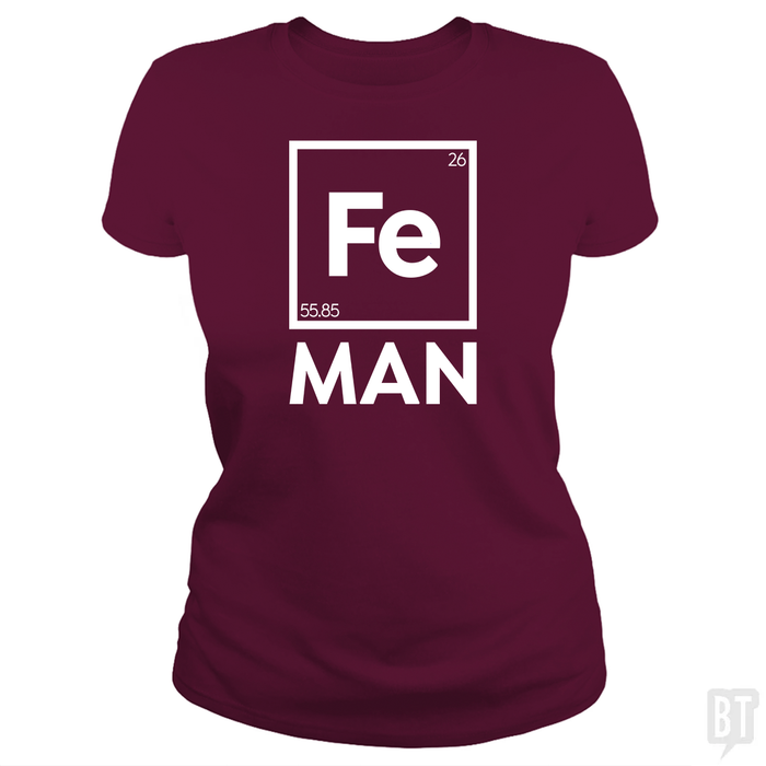 Classic Ladies Tee / Maroon / S