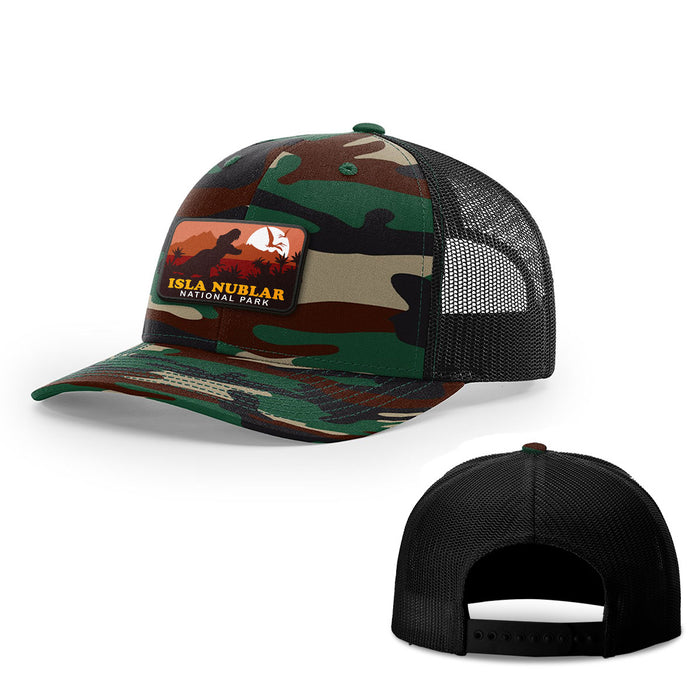 Snapback Trucker / Green Camo and Black / One Size