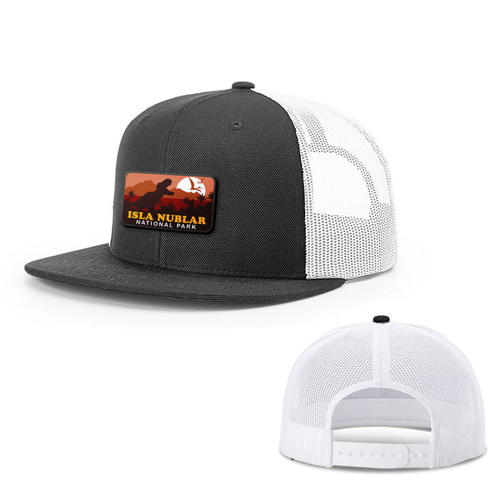 Snapback Flatbill / Black and White / One Size