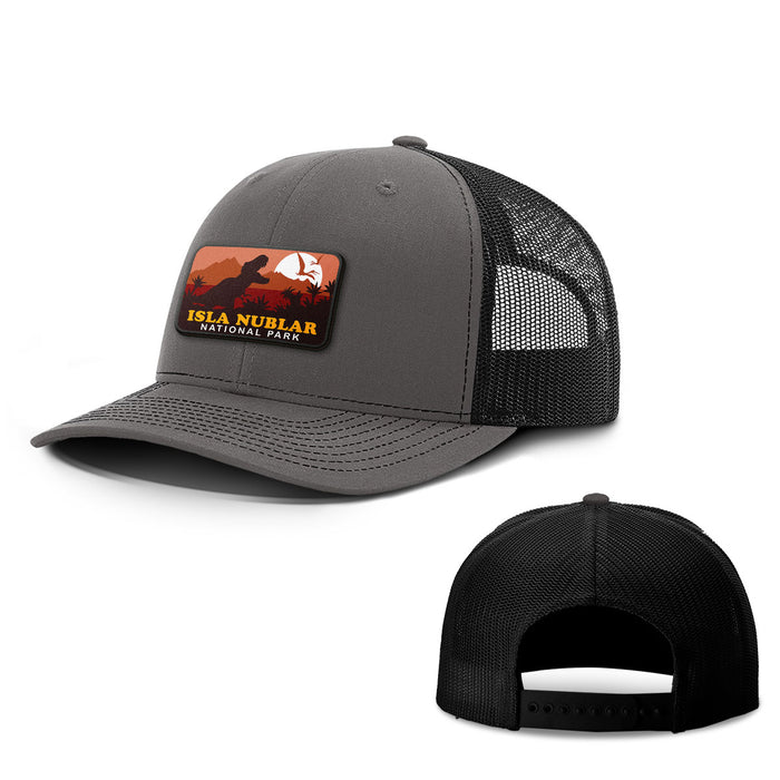 Isla Nublar National Park Patch Hats