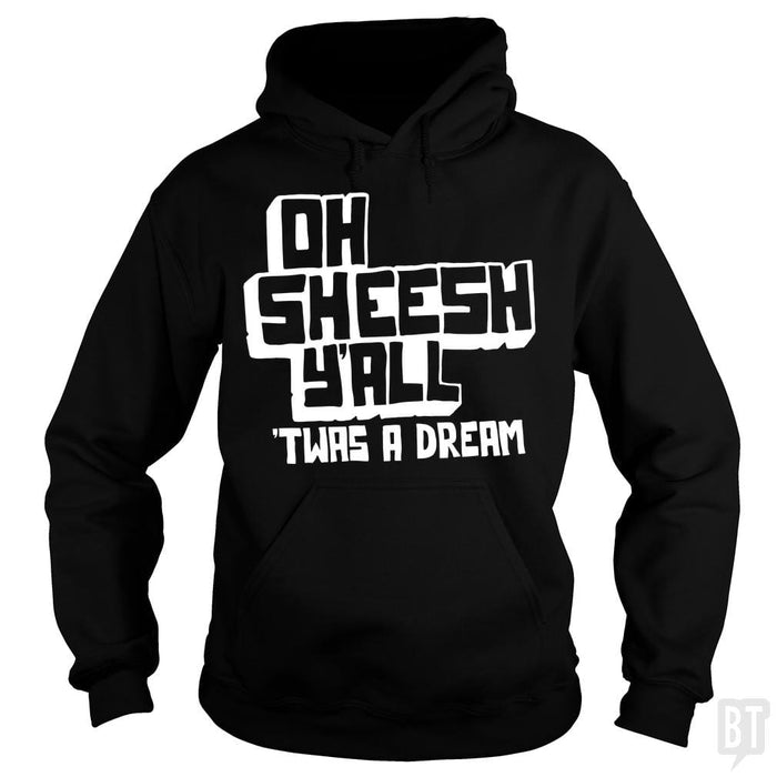 SunFrog-Busted BustedTees Hoodie / Black / S Jake and Amir: Oh Sheesh Y'all