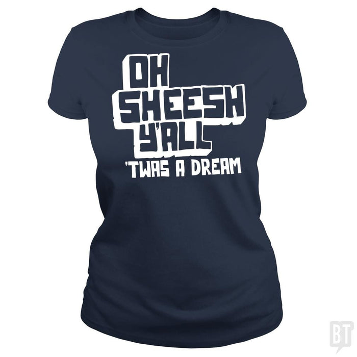 Classic Ladies Tee / Navy Blue / S