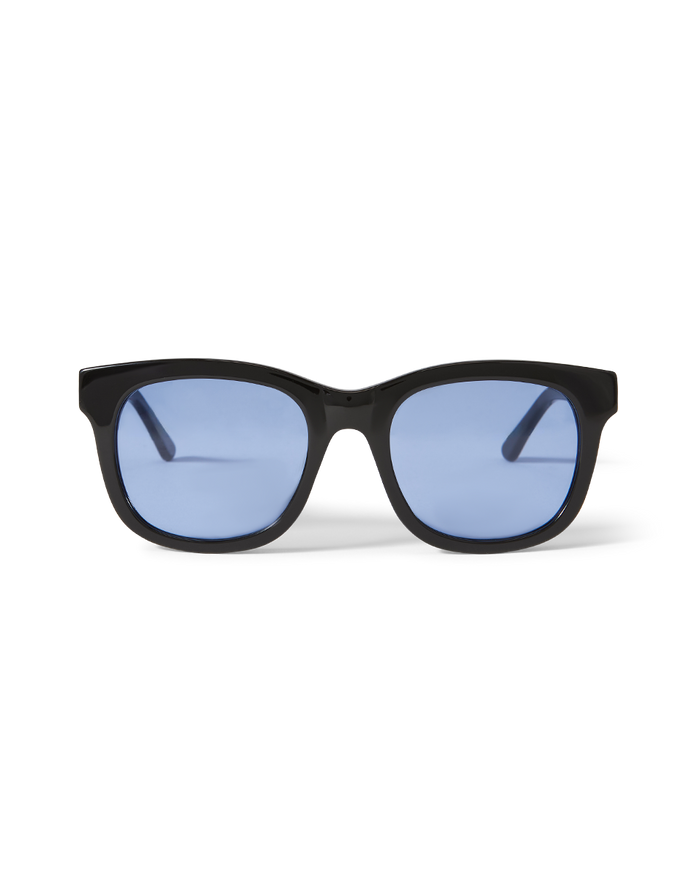 Veronica Beard Jane Square-Frame Sunglasses Black