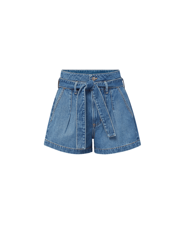 Veronica Beard Jaylen Denim Short - Serendipity