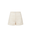 Veronica Beard Jazmin Tweed Short - Ecru