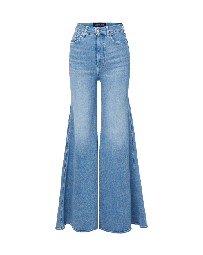 Veronica Beard Jesse Ultra-Flare Jean - Big Splash