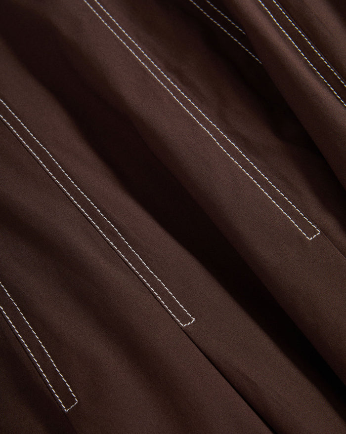 Veronica Beard Jolie Dress - Dark Mocha